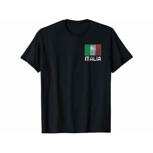 画像: 【10色展開】イタリア語Tシャツ 「イタリア国旗」メンズ レディス S-XXXL、キッズ 2-12歳