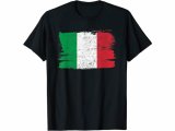 画像: 【16色展開】イタリア語Tシャツ「イタリア国旗」メンズ レディス S-XXXL ラウンドネック Vネック