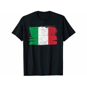 画像: 【16色展開】イタリア語Tシャツ「イタリア国旗」メンズ レディス S-XXXL ラウンドネック Vネック