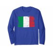 画像5: 【5色展開】イタリア語長袖Tシャツ ユニセックス「ヴィンテージ風イタリア国旗」メンズ レディス S-XXL (5)