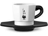 画像: エスプレッソコーヒーカップ 4客セット Bialetti（ビアレッティ）Ottagonali, ブラック＆ホワイト