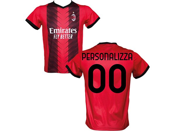 画像1: 【名入れ】【9サイズ】サッカーウェア キッズ レディス メンズ AC Milan ACミラン 公式オフィシャルグッズ イタリア (1)