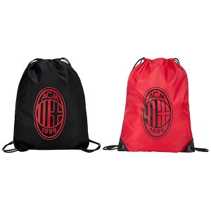 画像: 【2色】巾着バッグ バッグパック リュックサック AC Milan ACミラン 公式オフィシャルグッズ イタリア