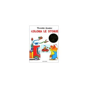 画像: イタリア語　色を塗ろう　リチャード・スキャリーの絵本　Colora le storie Richard Scarry 対象年齢3歳以上 【A1】