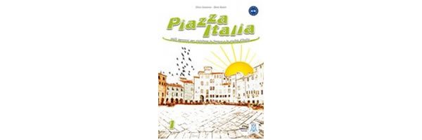 画像1: イタリア語ベーシック問題集 PIAZZA ITALIA 1 （デジタル書籍も有り）【A1】【A2】【B1】 (1)