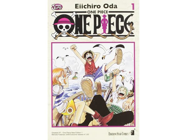 イタリア語で読む日本の漫画、尾田栄一郎の「ONE PIECE」1巻