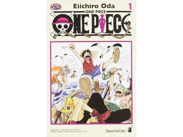 イタリア語で読む日本の漫画 尾田栄一郎の One Piece 1巻 最新巻ワンピース アニメ Antiquarium Milano