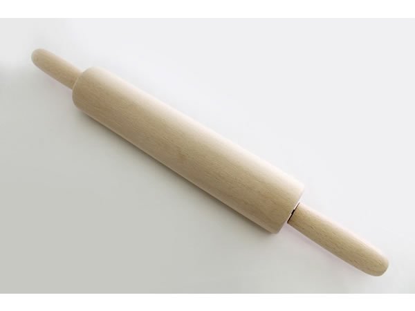 画像1: 手打ちパスタ用回転麺棒　プロフェッショナル用 40 cm (1)