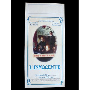 画像: イタリア　映画　アンティークポスター L'innocente (1976年) イノセント ルキノ・ヴィスコンティ 33 x 70 cm locandine