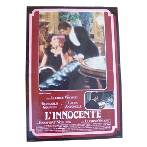 画像: イタリア　映画　アンティークポスター　L'innocente (1976年) イノセント ルキノ・ヴィスコンティ 50 x 70 cm FOTO BUSTE