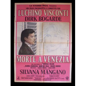 画像: イタリア　映画　アンティークポスター　La morte a Venezia (1971) ベニスに死す ルキノ・ヴィスコンティ 100 x 140 cm manifesti