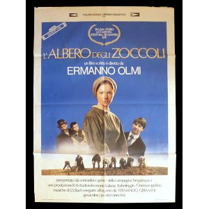 画像: イタリア　映画　アンティークポスター L’albero degli zoccoli (1978年) 木靴の樹 エルマンノ・オルミ 100 x 140 cm manifesti