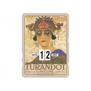 画像: 万年カレンダー RICORDI - TURANDOT - イタリア インテリア【カラー・マルチ】