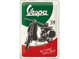 画像: 【数量限定】アンティーク風 サインプレート VESPA ヴェスパ イタリア 20 x 30 cm