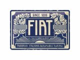 画像: 【数量限定】アンティーク風 サインプレート Fiat 20 x 30 cm