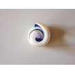 画像4: 渦巻き模様が美しい貝の指輪  【カラー・ホワイト】【カラー・ブルー】 (4)