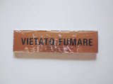 画像: イタリア語表記シール貼付けタイプ  禁煙　VIETATO FUMARE【カラー・イエロー】【カラー・ブラック】