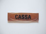 画像: イタリア語表記貼付けタイプ レジ CASSA 【カラー・イエロー】【カラー・ブラック】