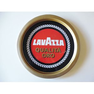 画像: 【一点限り】イタリア LAVAZZA ラヴァッツァ　アンティークトレー　【カラー・ブラック】【カラー・レッド】