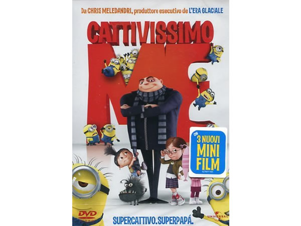 イタリア語 英語 ルーマニア語で観る映画 アニメ Dvd 怪盗グルーの月泥棒 Cattivissimo Me Despicable Me Pierre Coffin Chris Renaud Antiquarium Milano