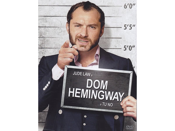 イタリア語, 英語で観る映画ジュード・ロウの「ドム・ヘミングウェイ Dom Hemingway」 DVD リチャード・E・グラント デミアン・ビチル  エミリア・クラーク - Antiquarium Milano