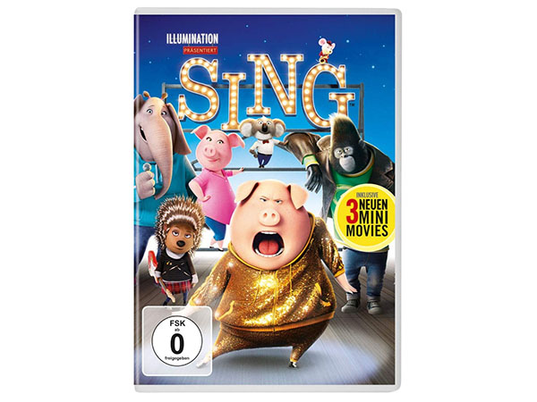 イタリア語で観る映画 アニメ DVD 「SING/シング」 内村光良