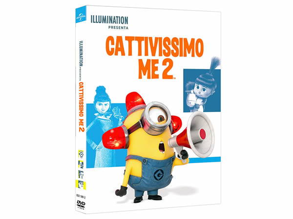 イタリア語 英語で観る映画 アニメ Dvd 怪盗グルーのミニオン危機一発 Cattivissimo Me 2 Despicable Me Pierre Coffin Chris Renaud Antiquarium Milano