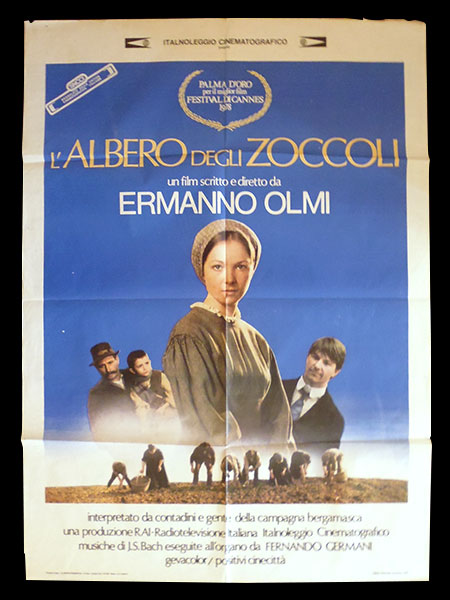 イタリア 映画 アンティークポスター L'albero degli zoccoli (1978年 ...